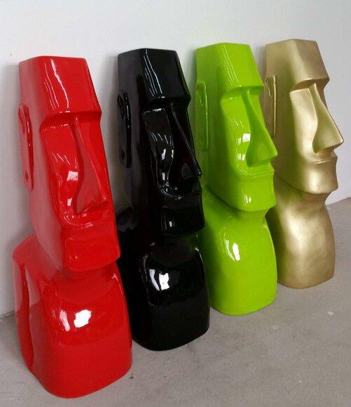 Designer Dekoration Abstrakte Moai Skulptur Figuren Statuen Moderne