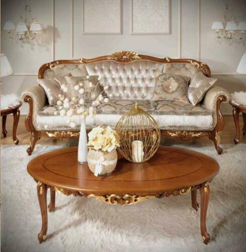 Couch Klassische Couchtisch Sofa Beistelltisch Wohnzimmer Tisch Möbel Holz Neu