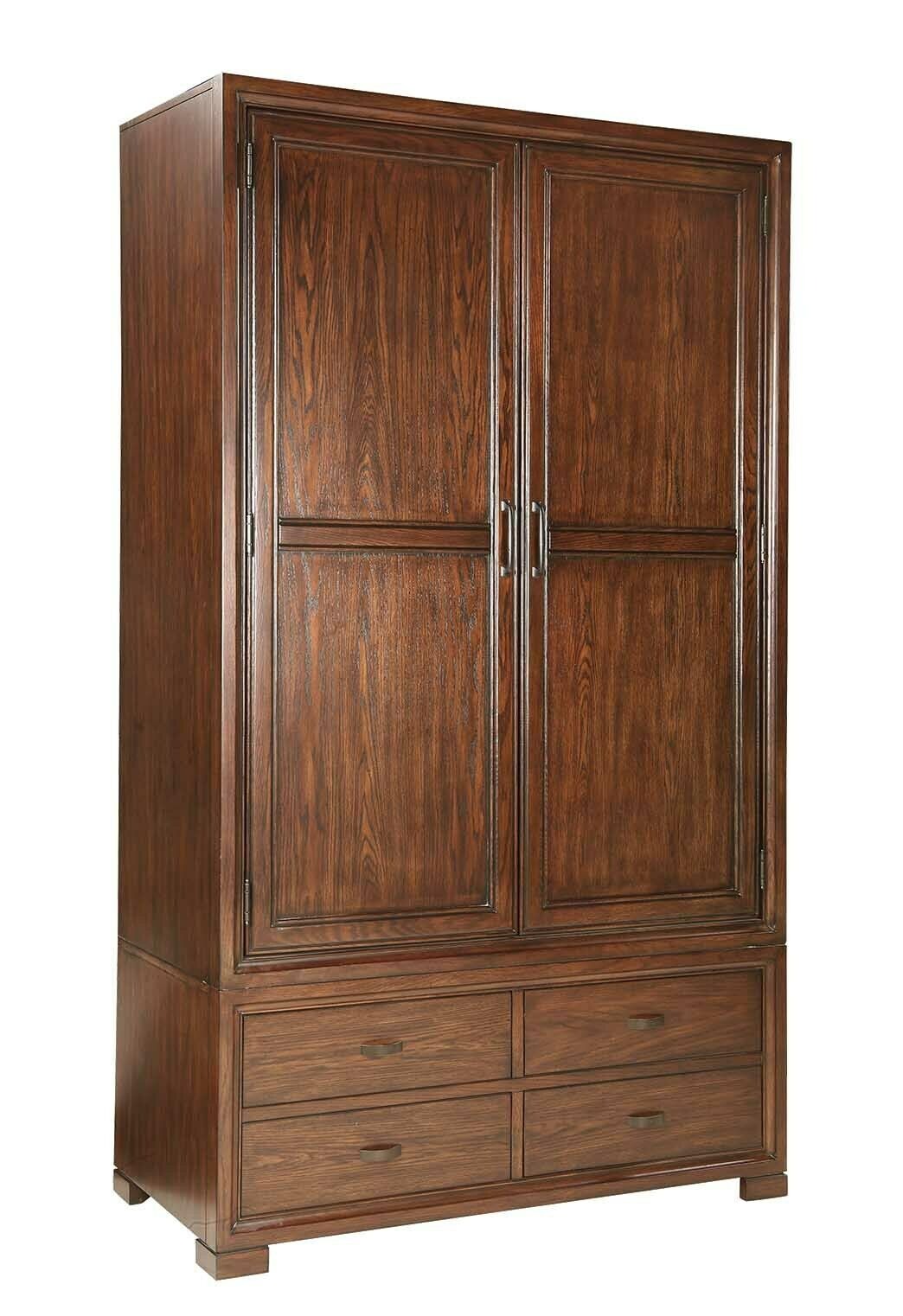 Schrank Holzschrank Klassische Kleiderschränke Kleiderschrank Neu Landhaus Stil