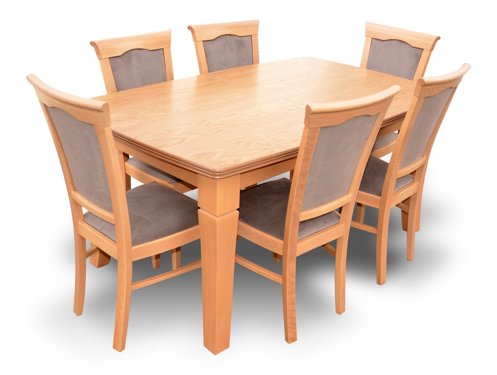 Komplett Set Esstisch 4 Stühle Esszimmer Set Ess Gruppe Holz Tisch Tische 5tlg