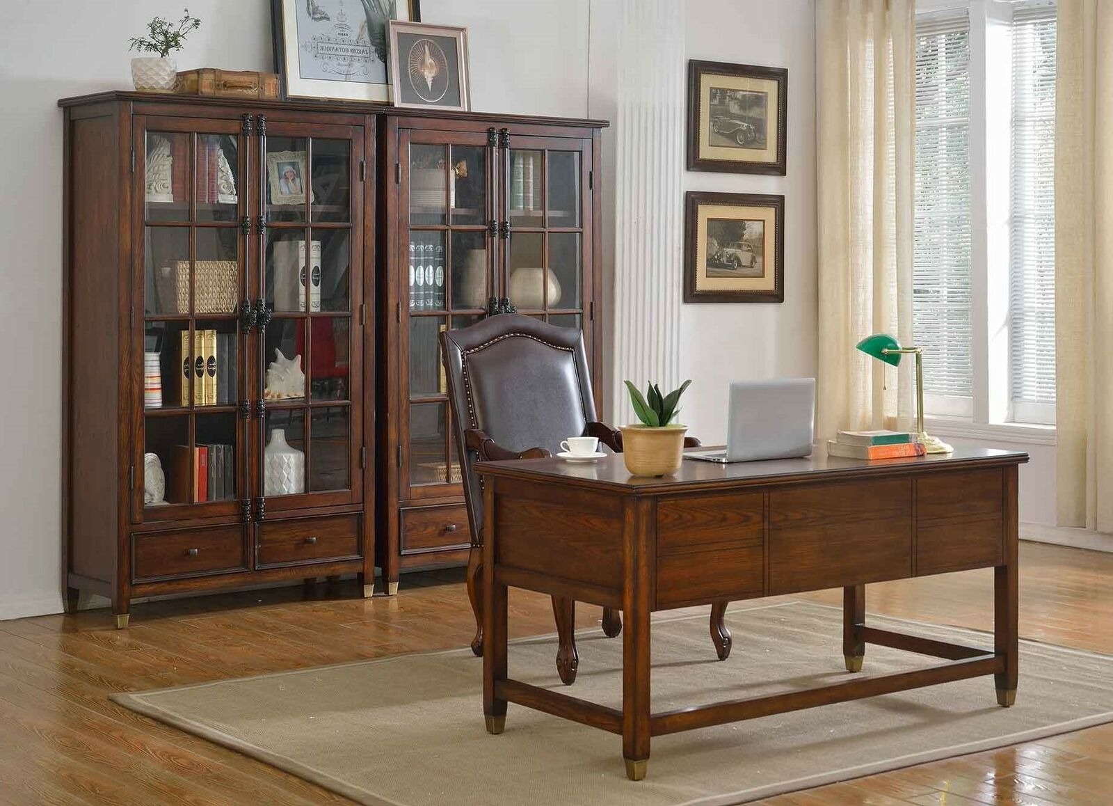 Büro Schreibtisch + Sessel Tisch Holztisch Stuhl Tische Schreibtische