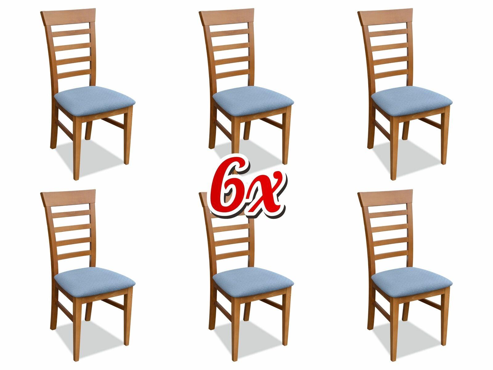 Garnitur Sessel 6x Lehnstühle Stühle Stuhl Polster Design Lounge Club Sitz Lehn
