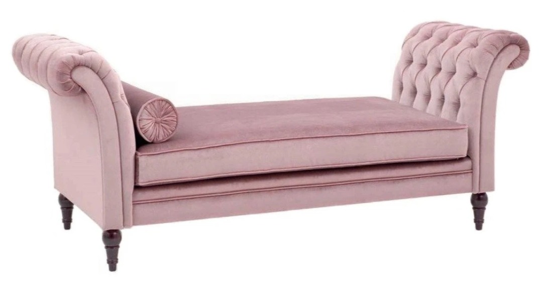 Chaiselongue Neu Wohnzimmer Lounge Möbel Modern Design Sofa Stoff