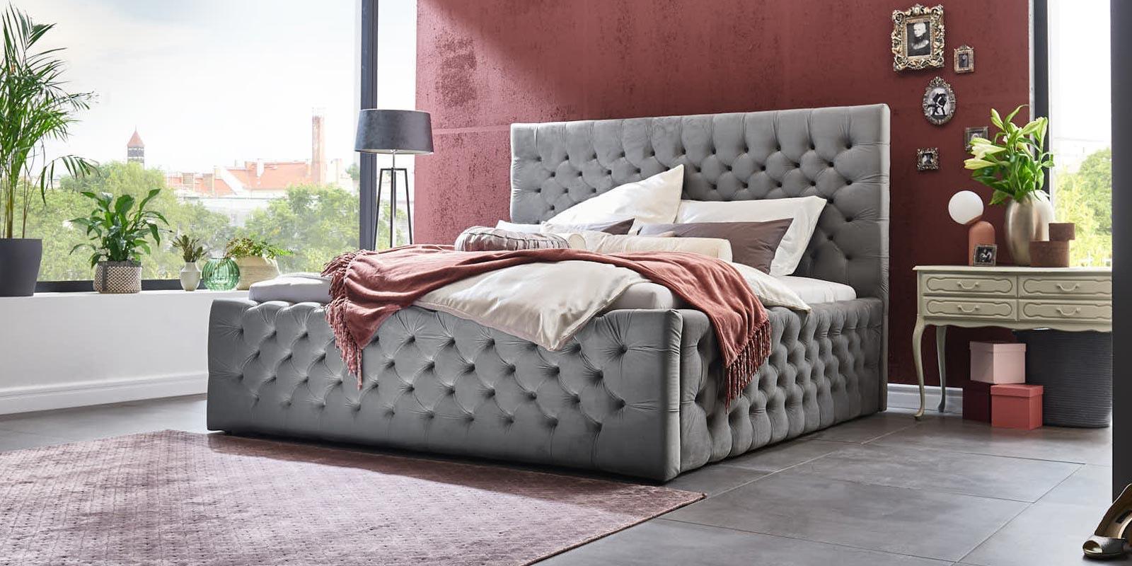 Schlafzimmer Hotel Bettgestell 180x200cm Neu Modernes Bett Design