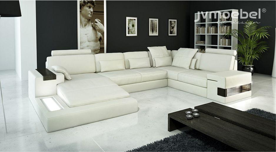 Ecksofa Wohnlandschaft U Form Sofa Eckcouch Couch Design Polster Neu