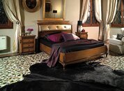 Doppelbett Betten Schlafzimmer Möbel Massivholz Vaccari cav giovanni Bett