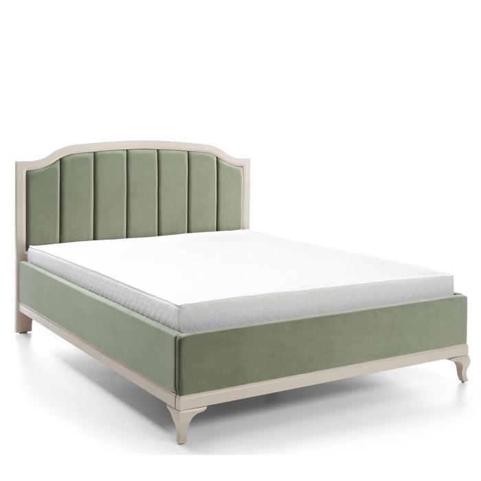 Design Bett Luxus Doppel Hotel Betten Schlaf Zimmer Leder Modern Stoff 160*200cm
