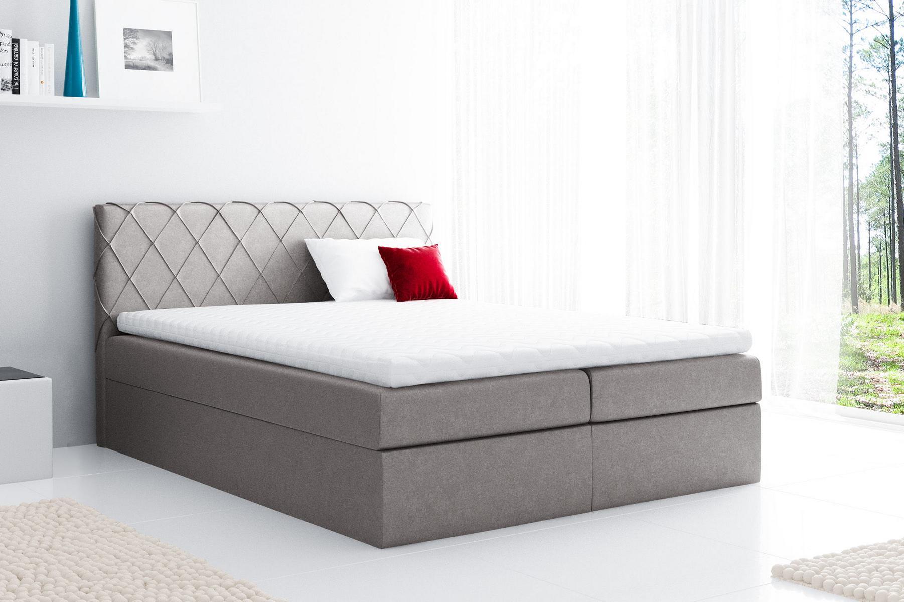 Boxspringbett Doppelbett Ehebett Bettgestell Bett Polsterbett Betten 200x200cm