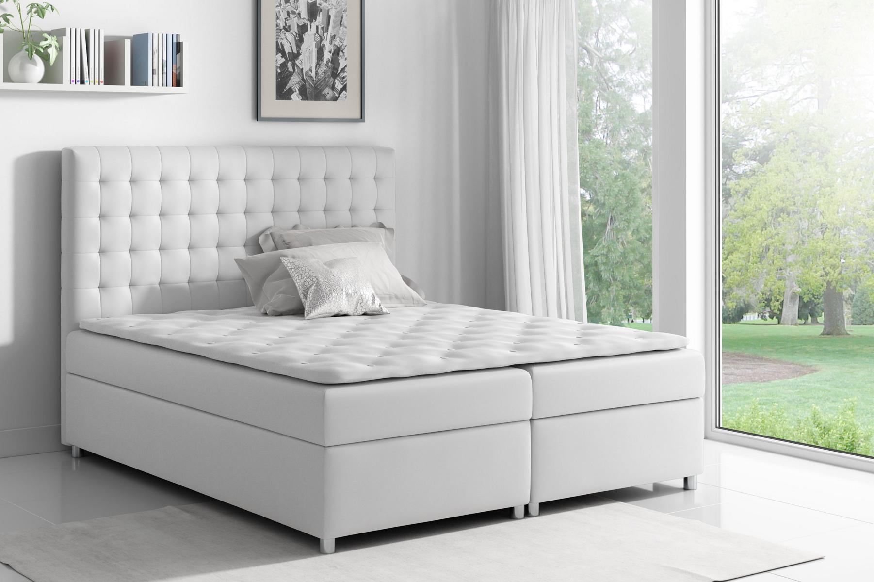 Boxspring Betten Doppel Hotel Möbel Bett Schlafzimmer Einrichtung big 200x200