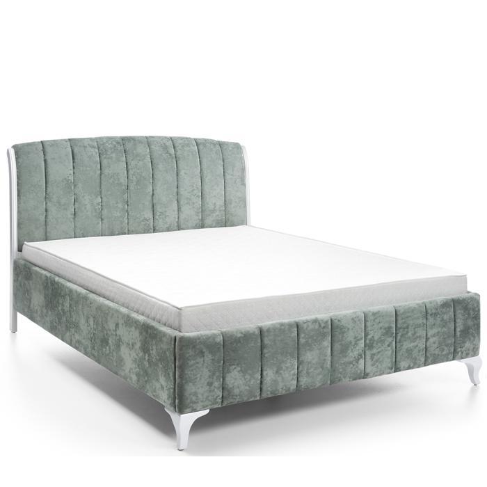 Bett Polster Design Luxus Doppel Hotel Betten Schlaf Zimmer Modern Stoff