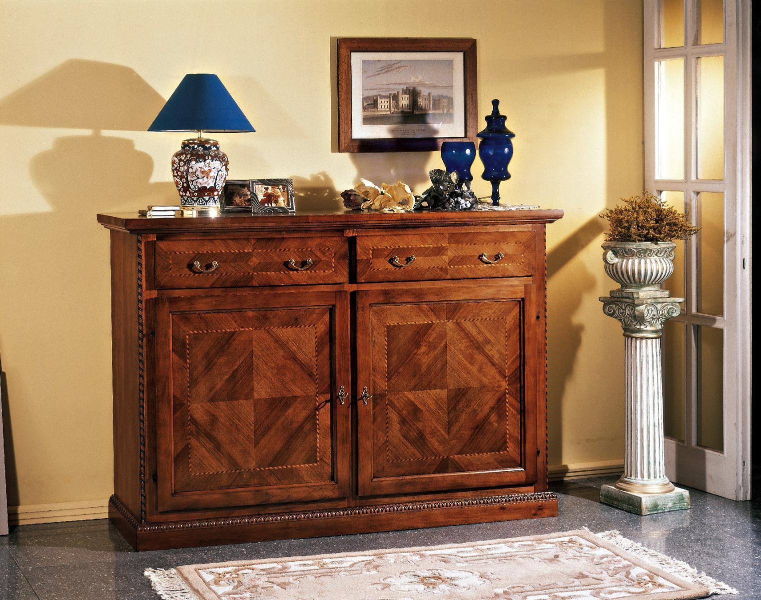 Kommoden Möbel Massiv Holz Kommode Anrichte Sideboard Braun Sideboards Schrank
