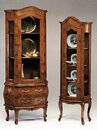 Luxus Vitrine Schrank Klassische Vitrinen Wohnzimmer Schränke Anrichte Holz