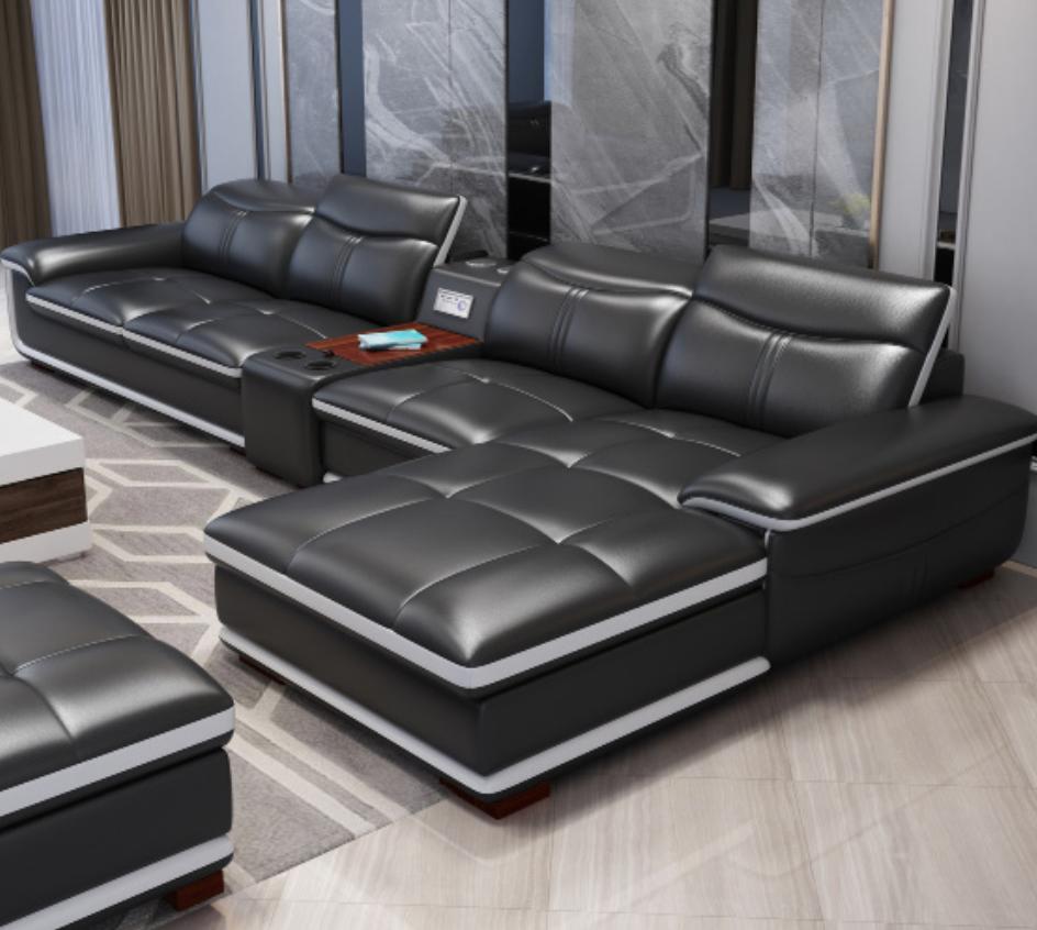 Ecksofas Sitz Möbel Wohnlandschaft Luxus Ecksofa L-form Polster Modern Relax