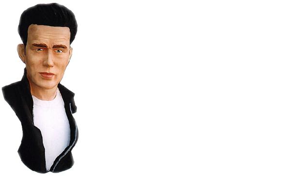 Design James Dean Büste Hollywood Statuen Amerika Ikone Figur