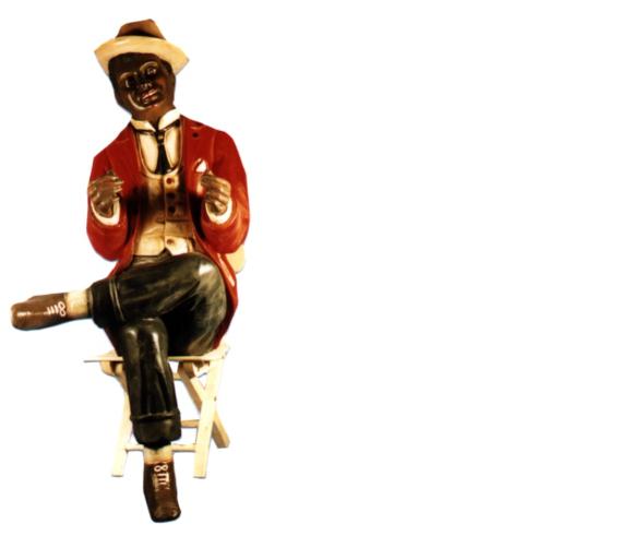 Design Zeitungsjunge Figur Statue Skulptur Figuren Skulpturen Dekoration