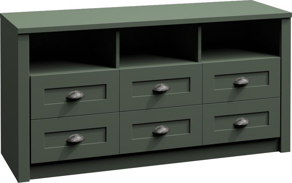 Büro Kommode Holz Schrank Holzkommode Landhaus Kommoden RTV Sideboard Sideboard
