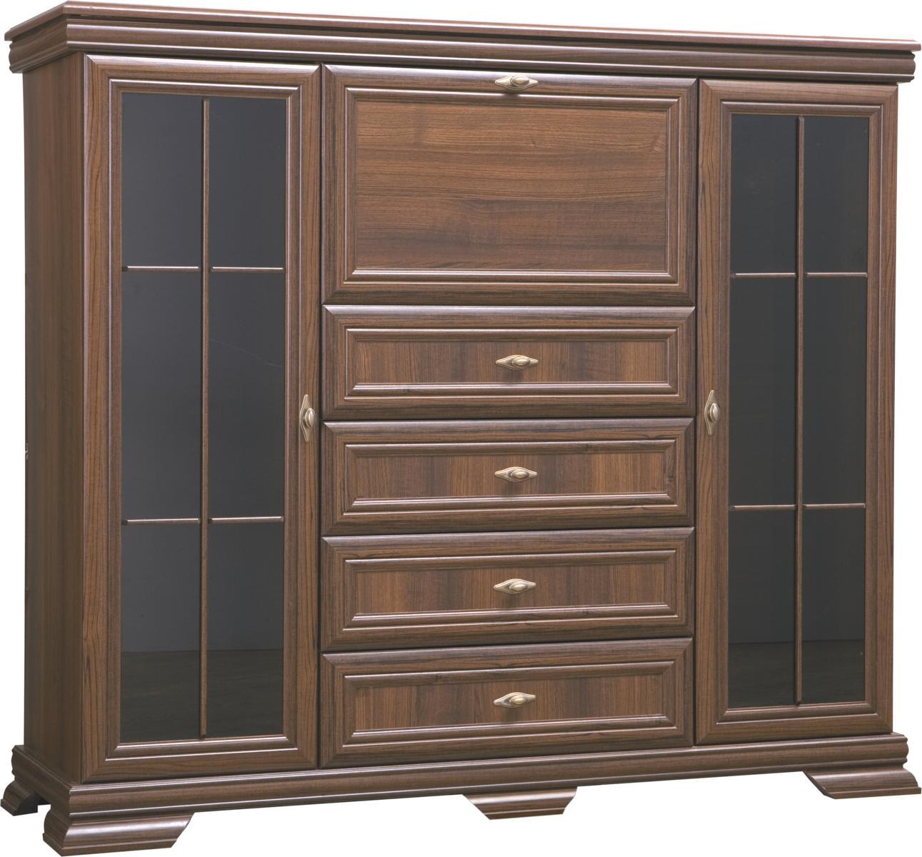 Schränke Holz Kommode 158cm Kommoden Schrank Anrichte Kommode Massivholz