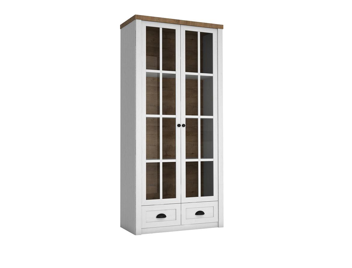 Klassisch Glas Bar Holz Schrank Glasschrank Vitrine Vitrinenschrank Wohnzimmer