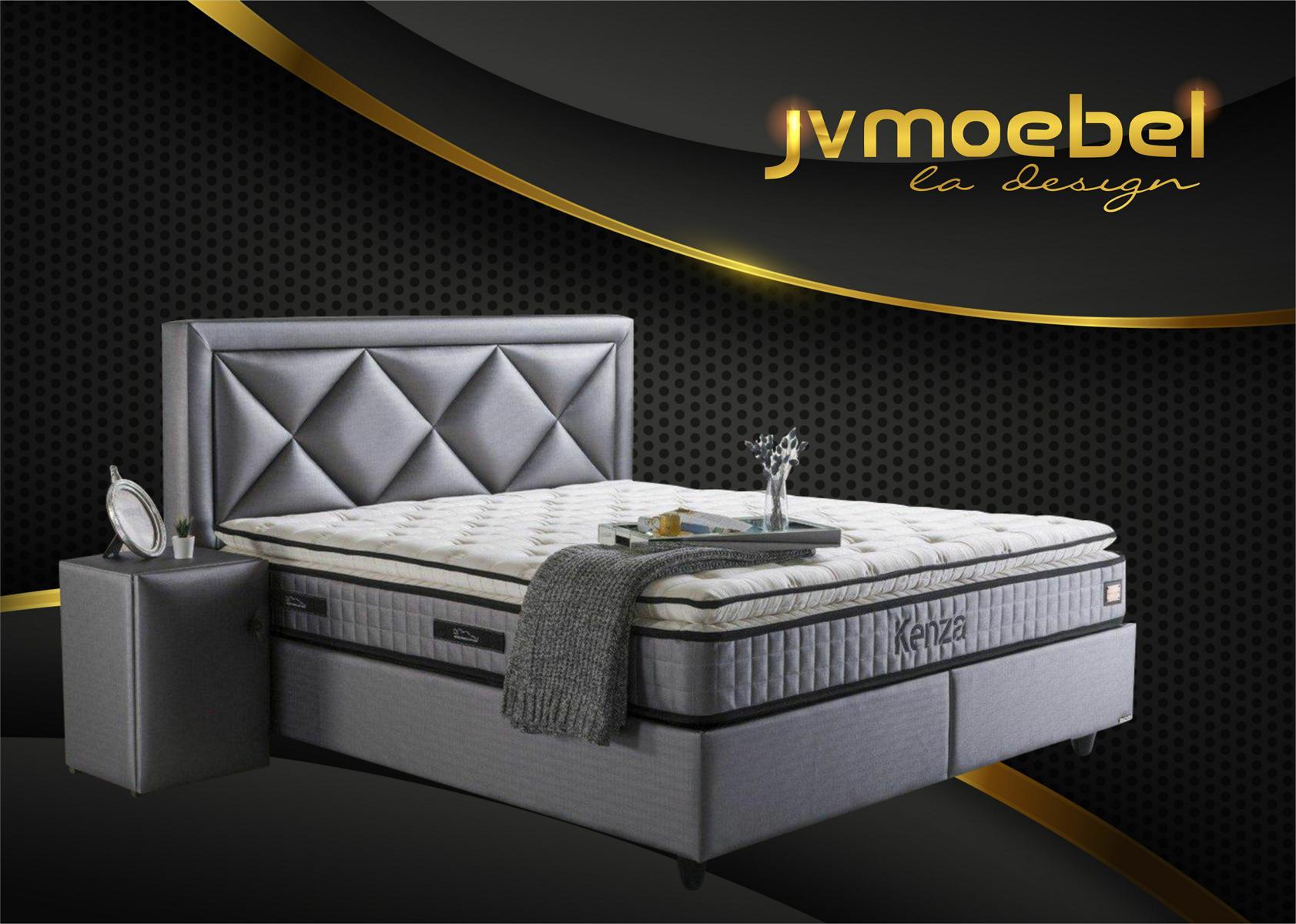 Edles Bett 3tlg Set Nachttisch Möbel Luxus Schlafzimmer Matratze Bettgestell Neu
