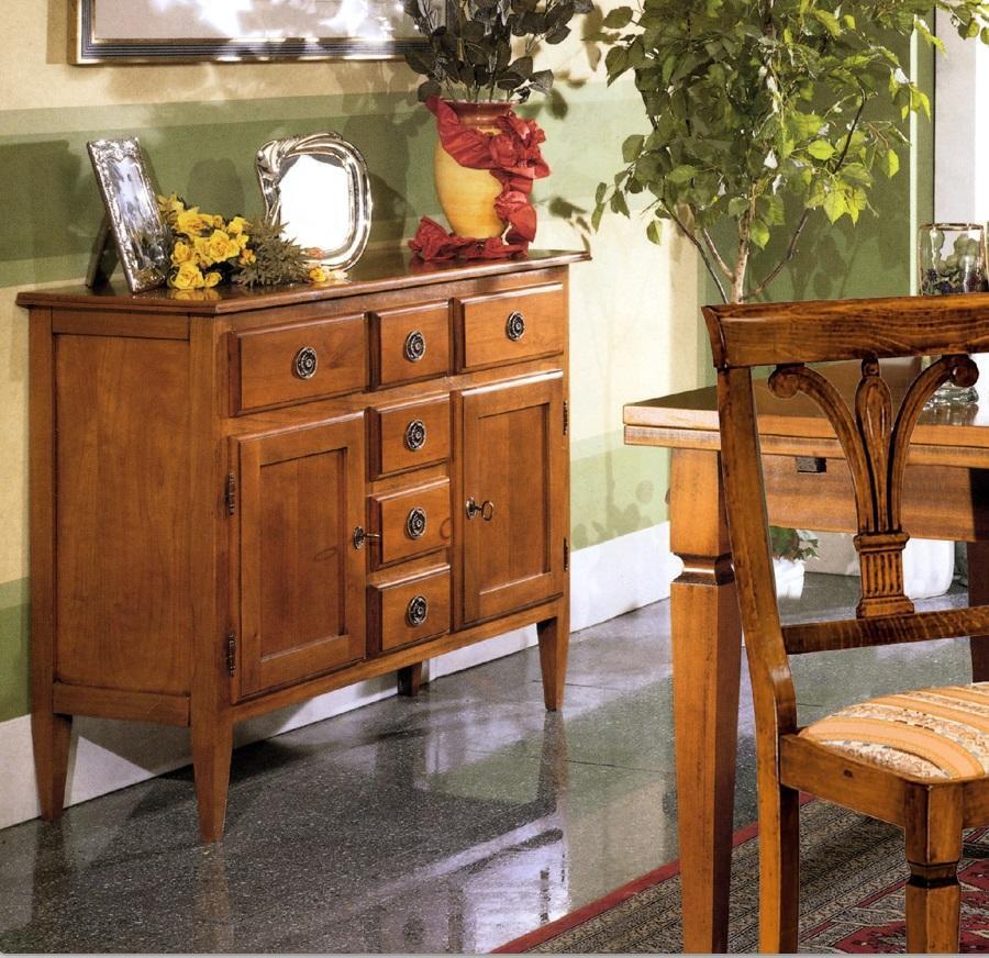 Kommode Anrichte Deko Sideboards Braun Schrank Kommoden Möbel Massiv Holz