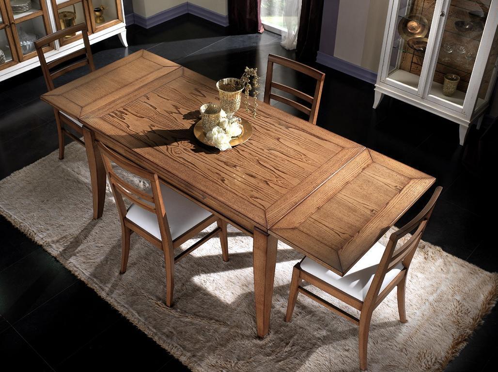 Naturholz Esstisch Tisch Design Modernes Esszimmer Schiebetisch