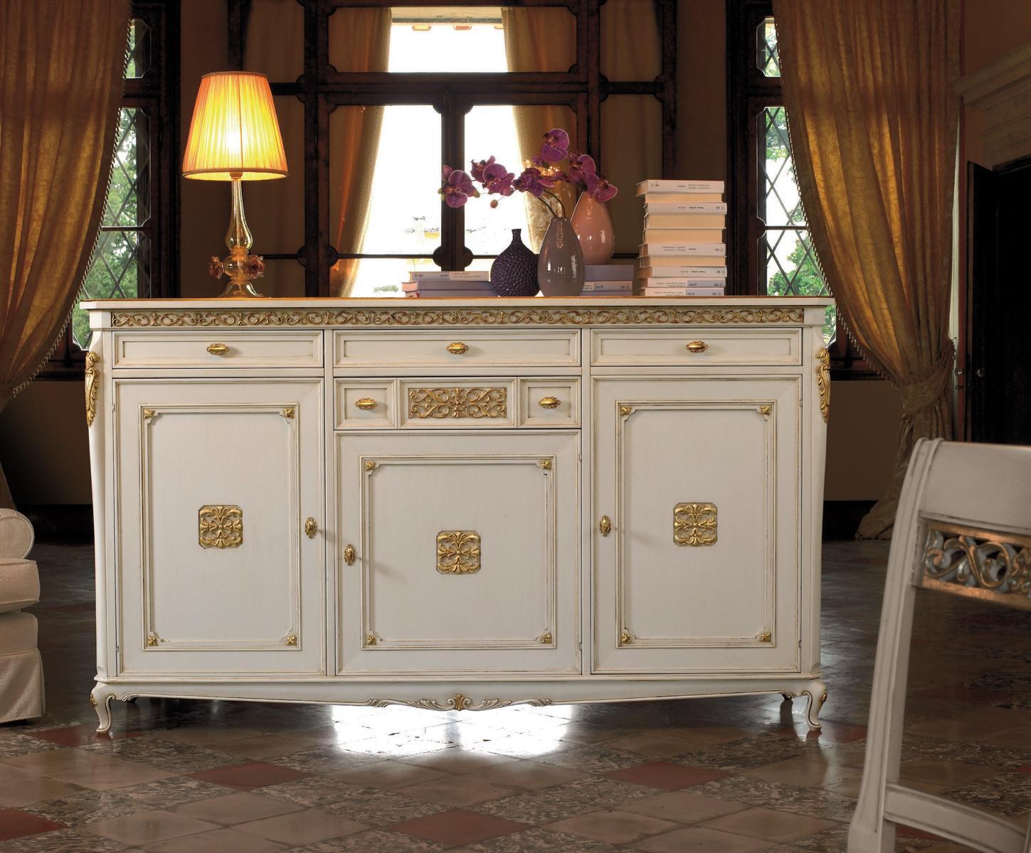 Kommode Vitrinen Weinschrank Schrank Regal Schränke Landhaus Anrichte Vitrine