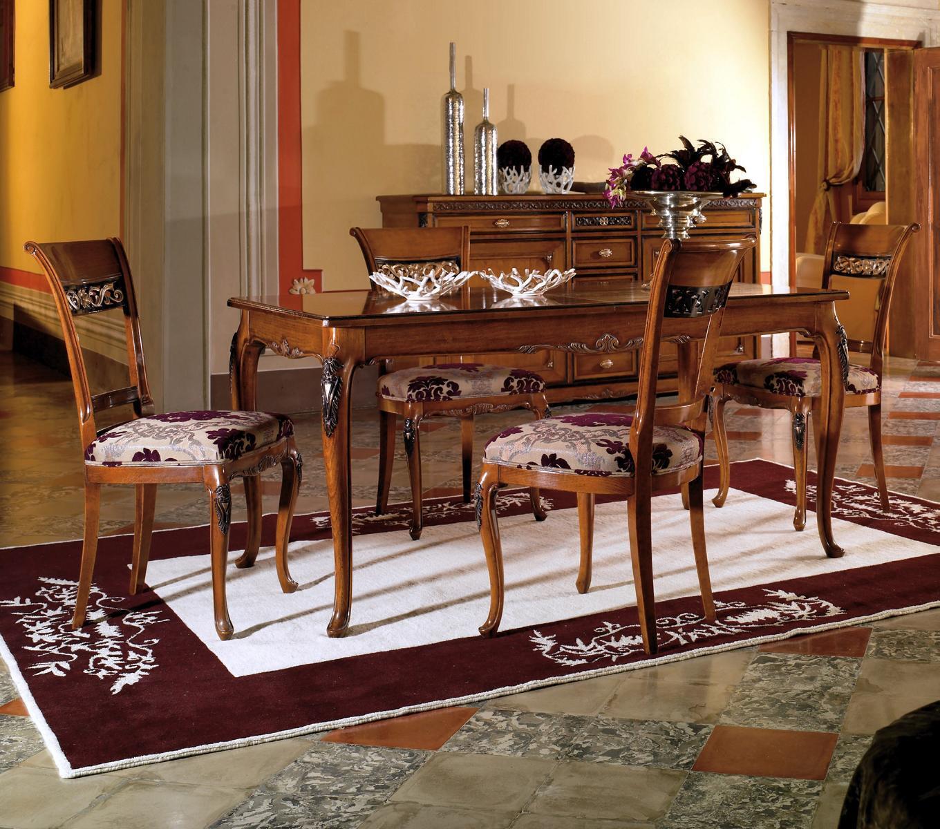 Esstisch Tisch Möbel 4x Stühle Set 5tlg. Gruppe Design Esszimmer Garnitur