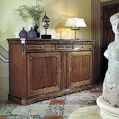 Italienische Möbel Wohnzimmer Holz Möbel Sideboard tv Lowboard rtv Schrank