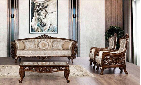 Garnitur Gruppe Sofagarnitur 3+1+1 Sitz Sofa Sessel Sofas Stoff Wohnzimmer 3tlg