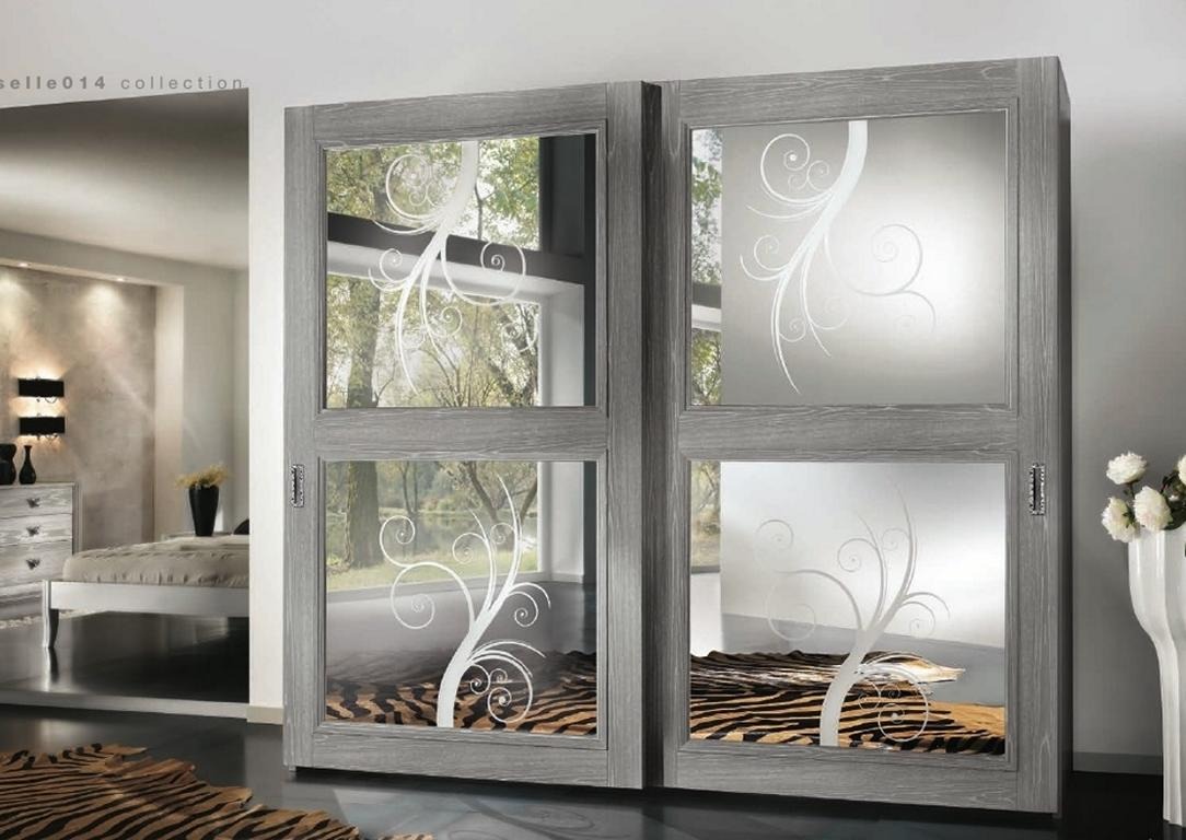 Kleiderschrank Schrank Schiebetüren Schränke Holz Möbel Italienische Möbel