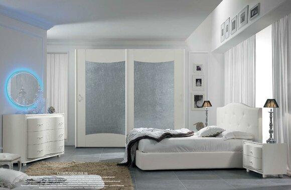 Bett Schlafzimmer Betten Holz Luxus Möbel Design Hotel Doppel Italien Art déco