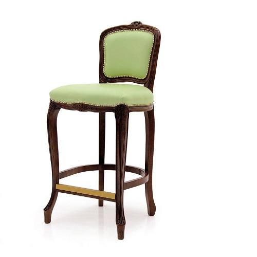 Barhocker Barstuhl Stoff Design Barstühle Bar Hocker Tresen Stühle Samt Italien