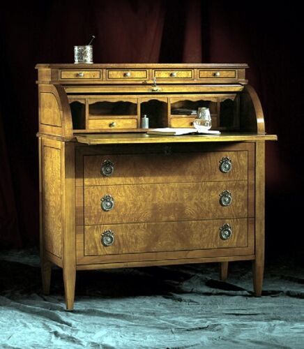 Design Tisch Sekretär Luxus Schreib Büro Möbel Tische Holz Schreibtische