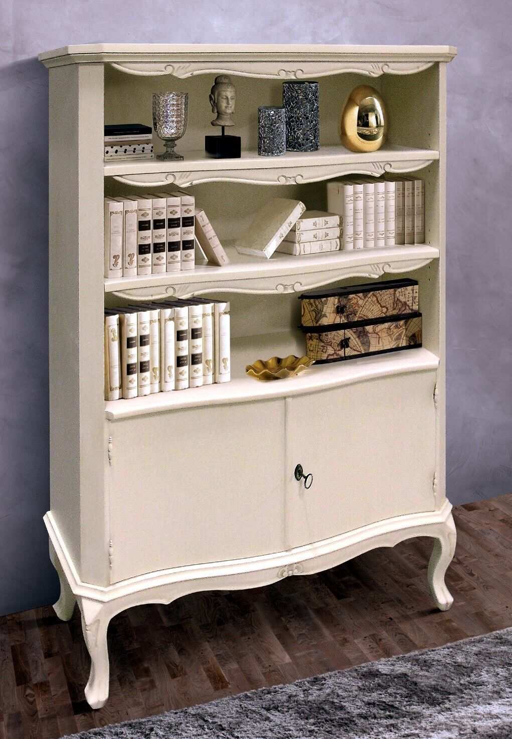 Bücher Schrank Anrichte Kommode Schrank Schränke Möbel Holz Möbel Italien