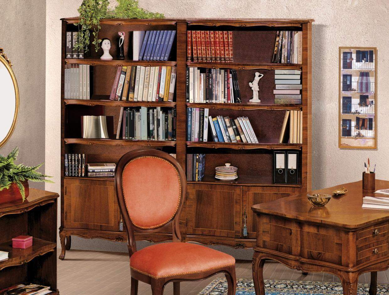 Bücherregal Holzregal Freistehendes Büroregal Elegantes braunes Bücherregal