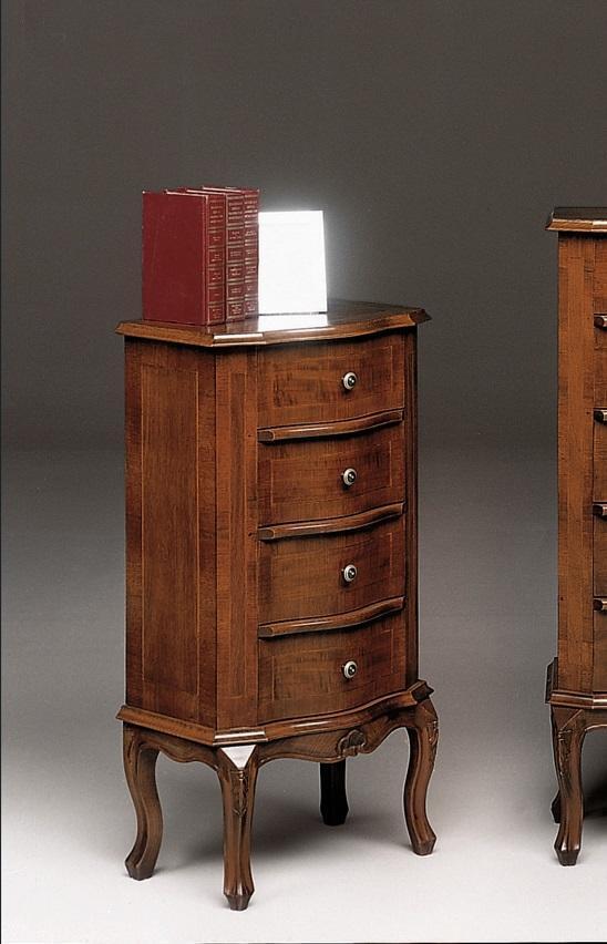 Anrichte holz Schubladenschrank Schrank Kommode mit 4 Schubladen Sideboard