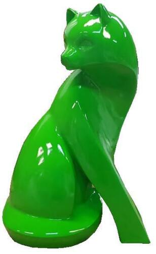 Abstrakte Figur Figuren Abstrakt Statuen Skulptur designer Loft Grün Skulpturen