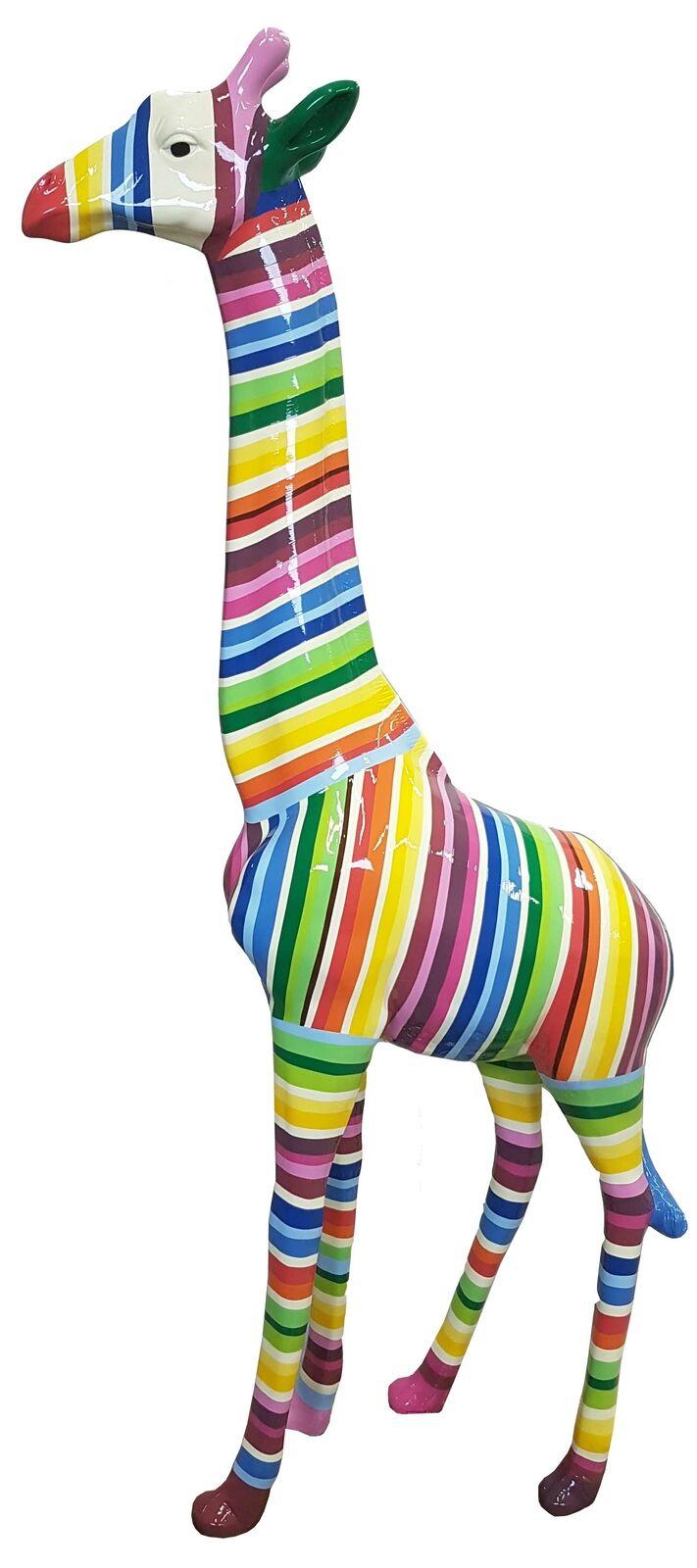 Giraffe Design Figur Statue Figuren Moderne Statuen Dekoration Deko Garten Neu
