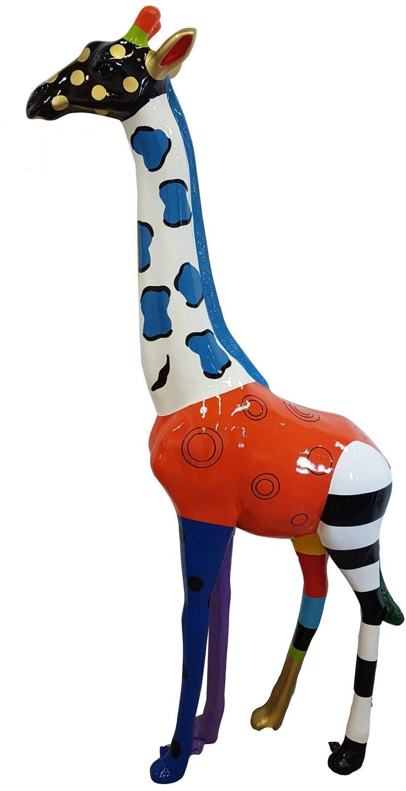 Design Figur Statue Moderne Deko Figuren Statuen Dekoration Giraffe Garten Neu