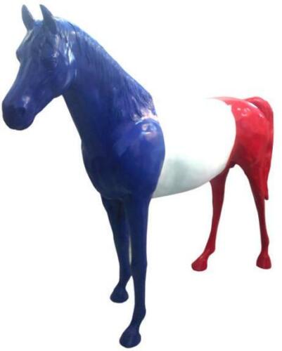 Pferd Statue Frankreich Dekoration Statuen Deko Skulpturen Absrakte Kunst xxl