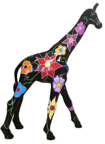 Abstrakte Giraffe Statue Skulptur Designer Figuren Moderne neu Garten Skulpturen