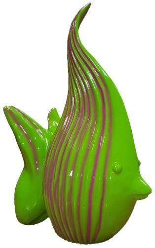 Designer Figur Dekoration Moderne Figuren Deko Fisch Garten Skulptur Skulpturen