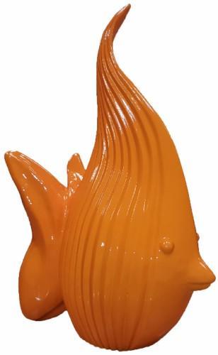 Designer Figur Moderne Dekoration Figuren Deko Fisch Garten Skulptur Skulpturen