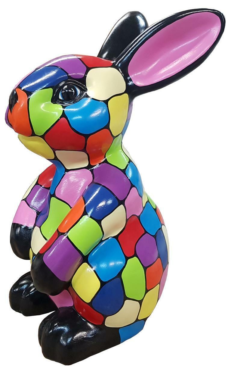 Hase Designer Figur Statue Moderne Figuren Dekoration Garten Skulptur Skulpturen