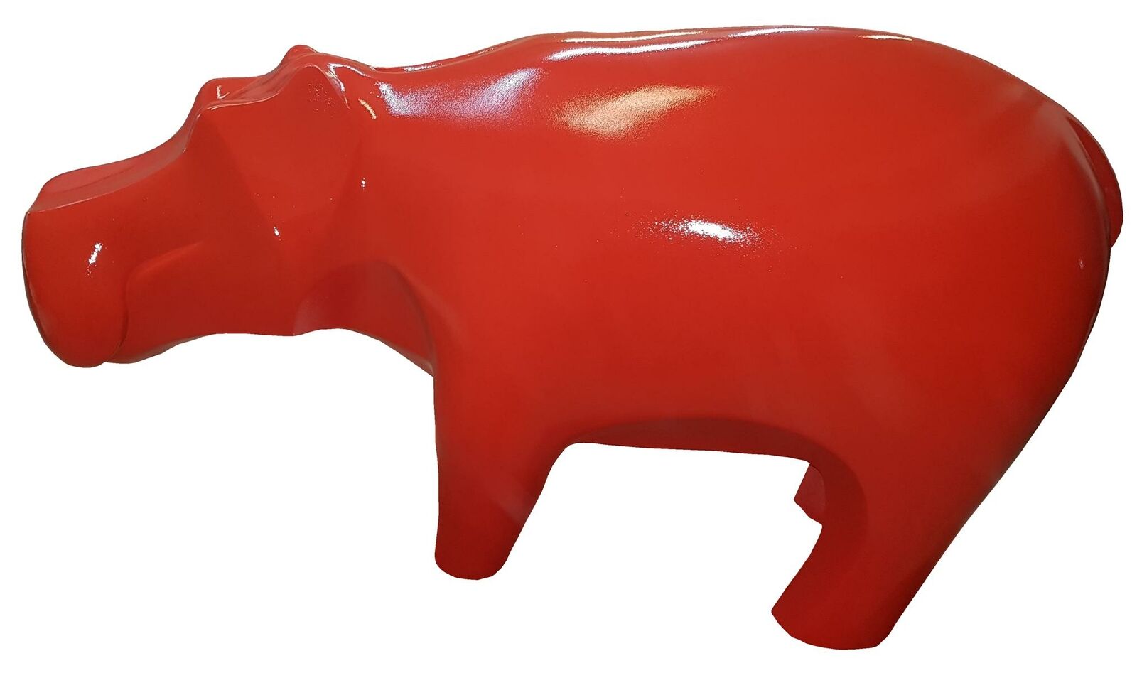 Nilpferd Deko Statue Skulptur Abstrakt Skulptur Figuren Skulpturen Dekoration