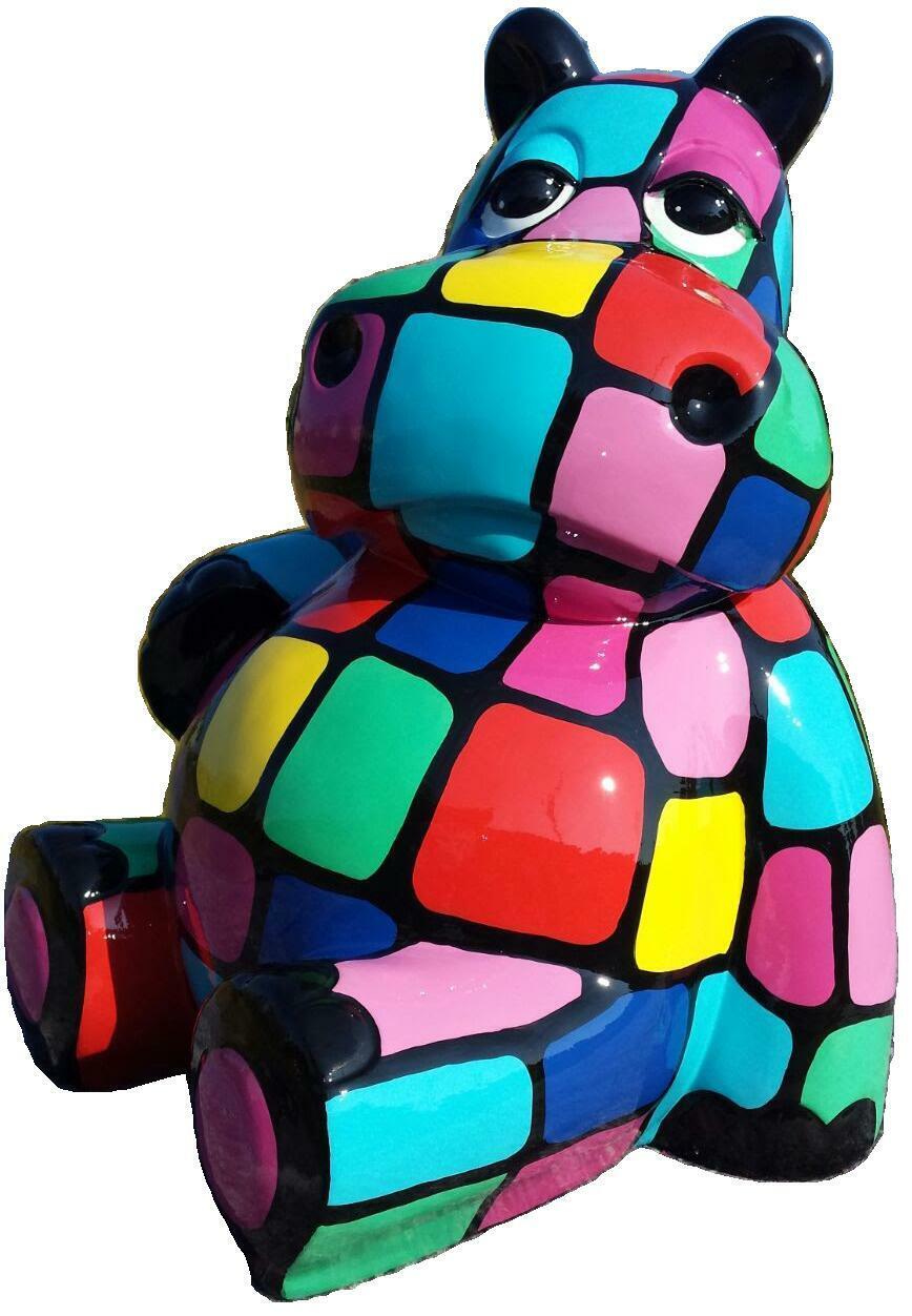 Moderne designer Dekoration Loft Skulpturen bunte Figuren echte handarbeit Neu