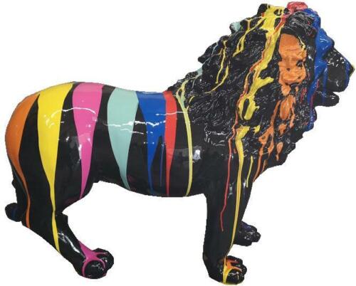designer Loft bunte Skulpturen Abstrakte Figur Figuren Abstrakt Statuen Skulptur