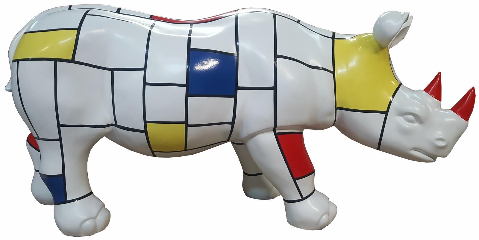 Figuren echte handarbeit designer Loft bunte Skulpturen Abstrakte Figur 60cm Neu