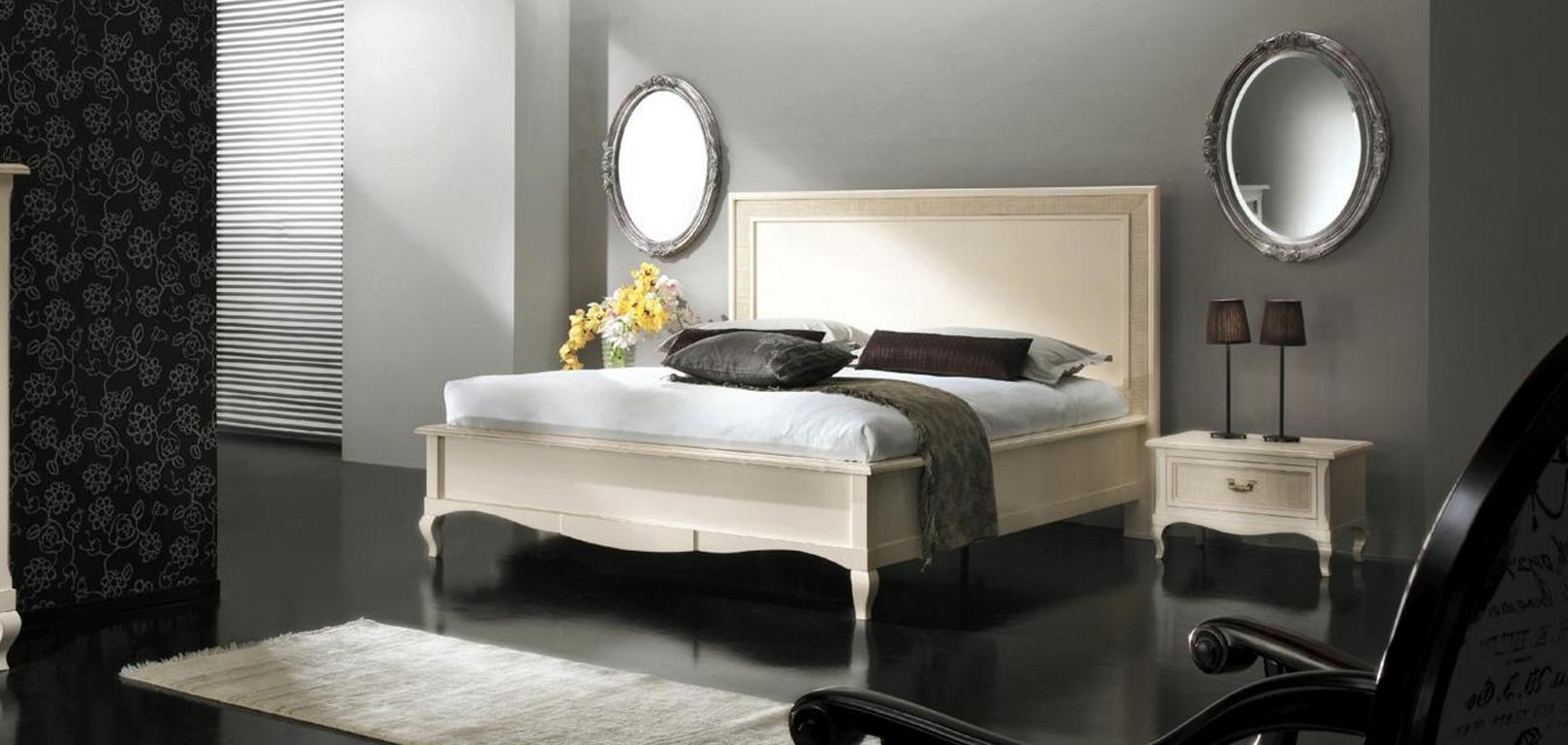 Schlafzimmer Bett Nachttisch Doppelbett Polster Betten Set Gruppe Garnitur 3tlg.