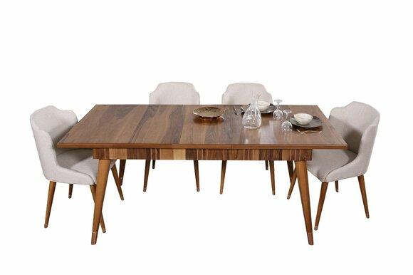 Tische Holztisch Metall Tisch Luxus Esstische Italienische Design Möbel Holz Neu